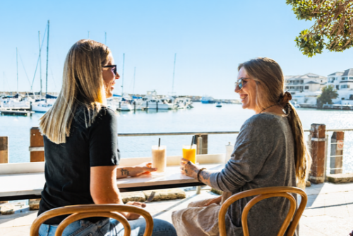 Coastal Bites with Ocean Views